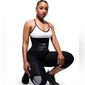 J Sculpt Black Waist Trainer